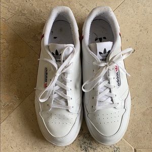 Adidas continental sneakers, worn twice